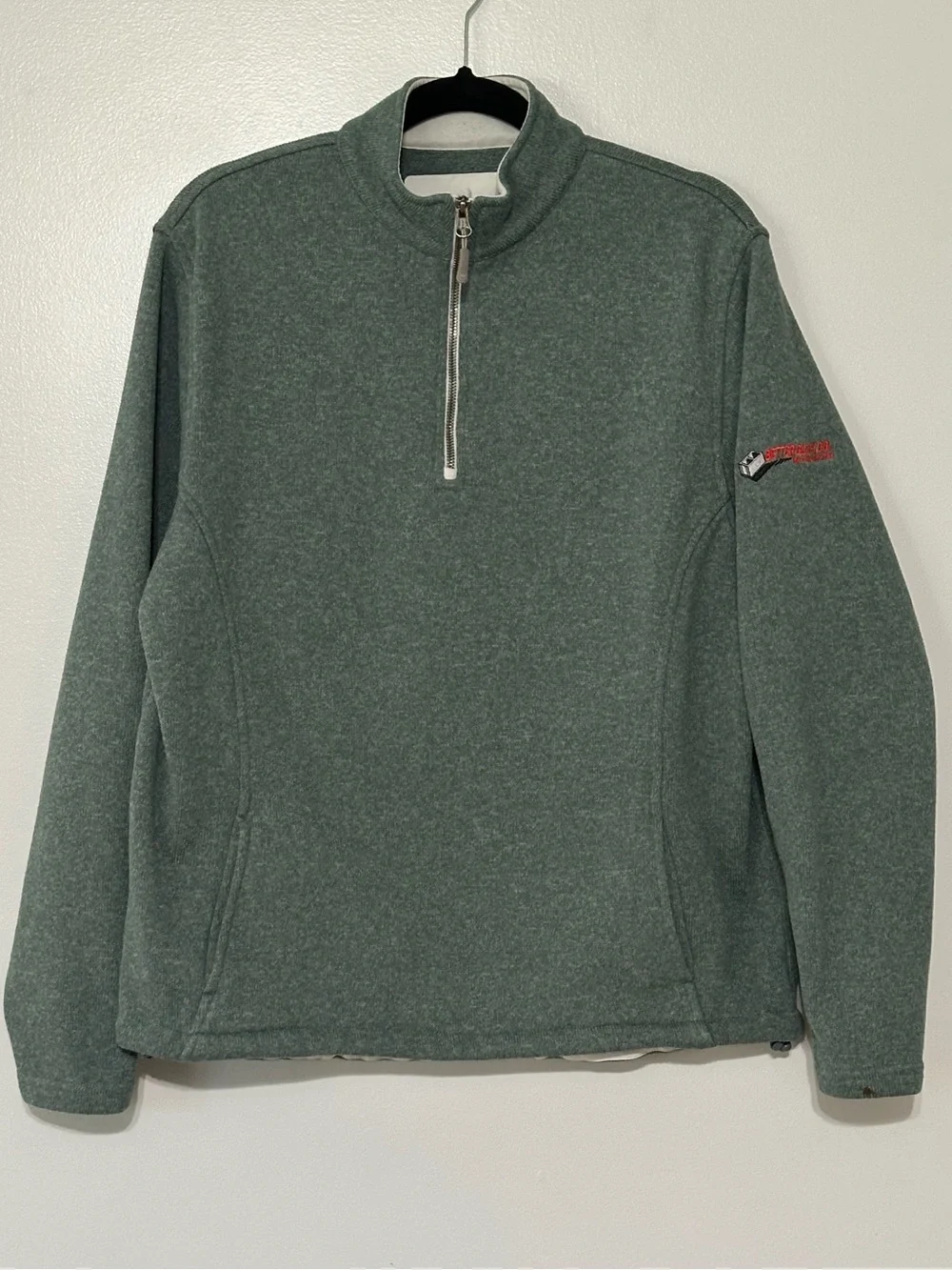 Peter Millar Sweater Knit Quarter Zip Pullover Mens Size Large Better Block‎ Co.
